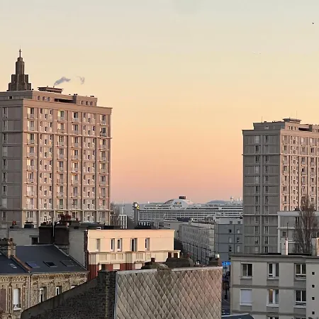 Le Petit Nid Perche Sous Les Toits, Vue Apartment Le Havre